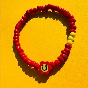 Red Bloom Classic Bracelet